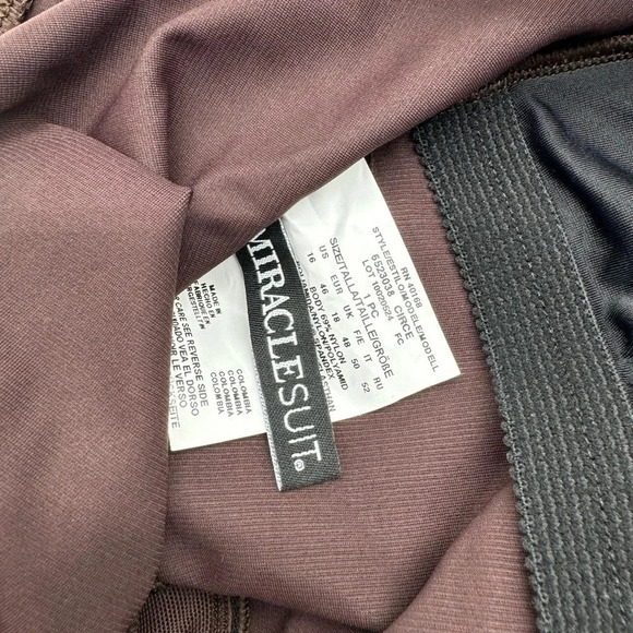 NEW Miraclesuit Circe Swimsuit One Piece size 16 B1654 - Picture 7 of 7